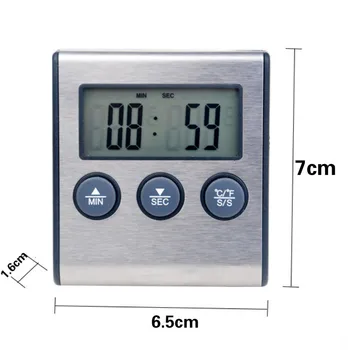 1stk 50~300 grader Celsius LCD Digital Probe Kød Termometer Køkken Madlavning BBQ Mad Termometer