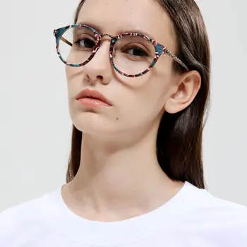 LONSY Mode Briller Rammer Kvinder Klar Linse Optiske Briller Gennemsigtig Optiske Briller Briller
