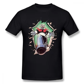 Nye Sommer Mazinger Z T-Shirt I Bomuld Ultraman Metal Helte Kæmpe Monster Plads Garnison Film Ofertas Mænd TShirt