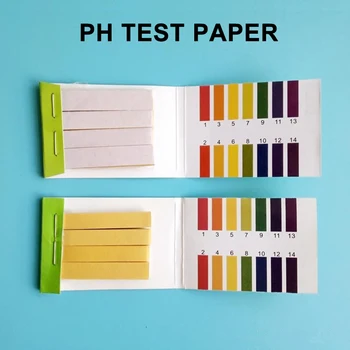 PH Test Papir Omfattende Test Papir lakmusprøve Papir med Opbevaring Sag for Spyt, Urin, Vand, Jord Test Kemi EM88