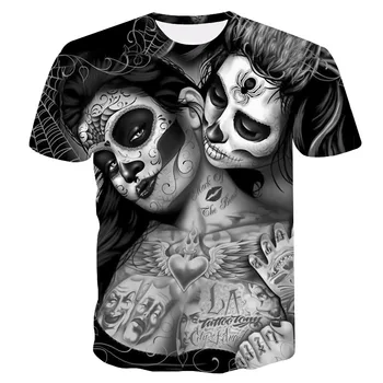 2020 Nye casual toppe tee sommeren 3d-t-shirts hip hop print t-shirt 3d-tshirt til mænd engros store asiatiske størrelse
