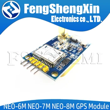 1STK Nye GPS modul micro-USB-NEO-6M NEO-7M NEO-8M satellit-positionering 51 enkelt-chip til Arduino STM32 rutiner