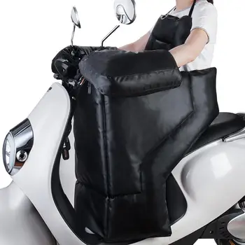 Motorcykel Ben Lap Forklæde Dække Kolde Modstandsdygtige Handsker, Vindtæt PU Varm Vinter Tilbehør Til Motor El-Scooter Universal
