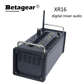 Betagear XR16 Digital Audio Mixer Professionelle Audio-Mixer Mixing Console-Dj Studio Wifi & USB Stereo Optager Mixing Console