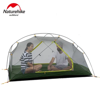 Naturehike Camping Telt Mongar 15D 2Persons Ultralet 2020 Nye Nylon i Dobbelt Lag Vandtæt Udendørs Bærbare Klatring Telt