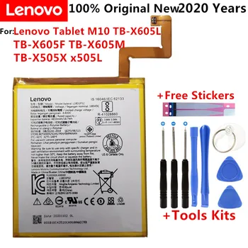 Original 4850mAh L18D1P32 Fanen Batteri Til Lenovo Tablet M10 TB-X605L TB-X605F TB-X605M TB-X505X x505L+ Tools kit