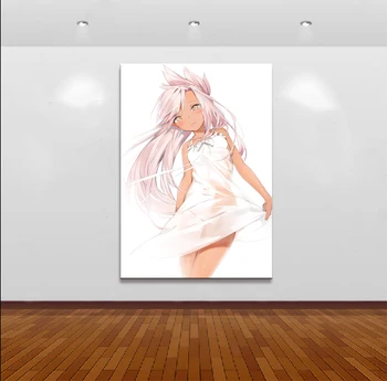 Home Decor Lærred 1 Stykke Søde Anime Skæbne kaleid liner Chloe von Einzbern Kunst Plakater og Prints Maleri Hjem Dekoration Væggen