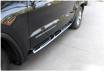 2 Stk. Passer til Jeep Grand Cherokee 2011-2020 Døren Fast trinbræt Dør Side Skridt Nerf Bar Platform Protector