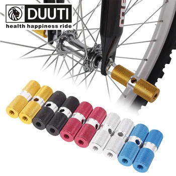 DUUTI Cykel Pedal i Aluminium Legering BMX Fixed Gear MTB Cykel Cykel bagaksel Pedal, Non-slip Stunt fodstøtte Dele til Cykler