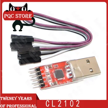 10stk CP2102 modul USB til TTL seriel UART STC download kabel PL2303 Super Pensel line opgradere(RED)