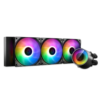 DEEPCOOL Slot 360RGB V2 CPU-vandkøler 120mm 5V/3Pin RGB-Fan CPU-væskekøling Til intel 2066 2011 115x AMD TR4/AM4 slot