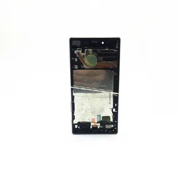 5.5 tommer Sony Xperia Z5 Premium E6853 E6883 E6833 LCD-Skærm med Touch screen Digitizer Assembly med Knappen Ramme