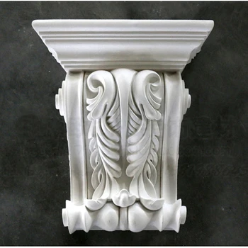 Barok stil PU polyurethan konsolsten pejs del dekoration indgang indretning korridor portal udsmykning komponenter