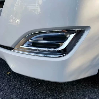 Front Bag Tåge Lys Lampe Dække Panel Frame Trim For Toyota Noah 80 2017 2018 2019 ABS Chrome Klistermærker til Bil-Styling Tilbehør