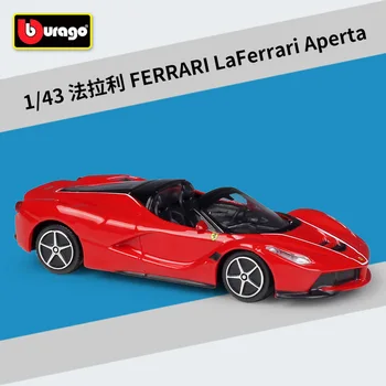 Bburago 1: 43 Ferrari LaFerrari Aperta legering bil model Indsamling Gave Dekoration toy