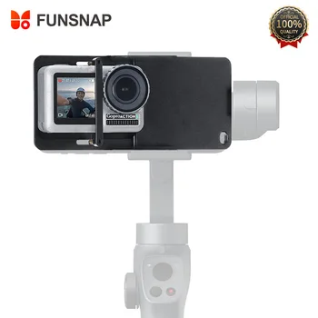 FUNSNAP Aluminium Skifte Mount-Kamera Stabilisator til GoPro Hero 6/5/4 Motion Kamera Adapter Plade Håndholdte Gimbal Tilbehør