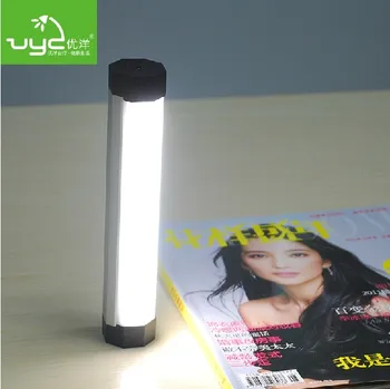 Multifunktionelle magnet LED nødlys lommelygte 5 Tilstande udendørs lampe mini-camping lantern lys Bærbare genopladelige rør