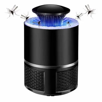 Elektronik Mosquito Killer-Lampe USB-Anti Myg Spoler UV-Nat Lys Led Fotokatalyse Mute Hjem LED Bug Zapper Insekt fælde