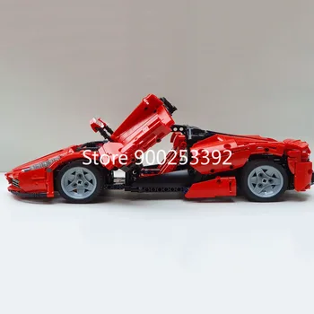 På Lager QL0417 Ferrari Laferrari-F1 Racing Bil 1580pcs 1:10 Technic Serien byggesten Mursten Super Bil Legetøj 20097 3388