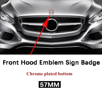 1PC Foran Hood Emblem Tegn Badge for mercedes W204 W205 W212 W213 W238 C-Klasse E-Klasse bil styling tilbehør til bilen