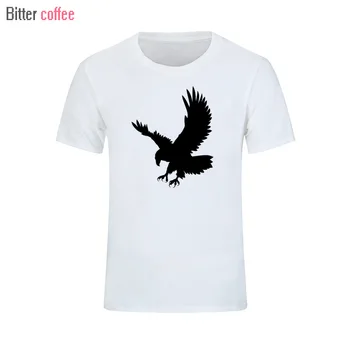 BITTER OG Eagle trykt t-Shirt Marque kortærmet Sommer Mode Sjove T-Shirts, Casual t-shirt Mænd Tee Plus Størrelse