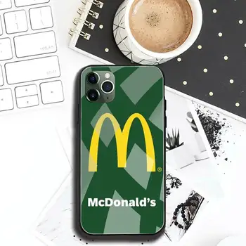 Mcdonalds pommes Frites Joker Telefon, Sag Hærdet Glas Til iPhone 11 Pro XR XS MAX 8 X 7 6S 6 Plus SE 2020 sag