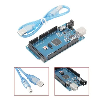 Mega 2560 R3 REV3 ATmega2560 CH340 Mega2560 Arduino-Kompatibel + USB kabel