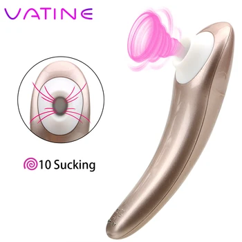 VATINE Nipple Sucker Sex Legetøj til Kvinder Tungen Klitoris Sugende Vibrator Klitoris, Vagina Stimulator Oral Sex Bryst-Massageapparat