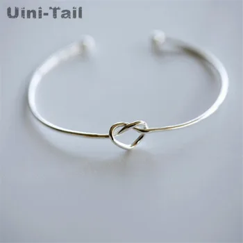 Uini-Hale klassisk varm 925 sterling sølv hjerte-formet armbånd koreansk mode trend sød sexet høj kvalitet smykker åbning