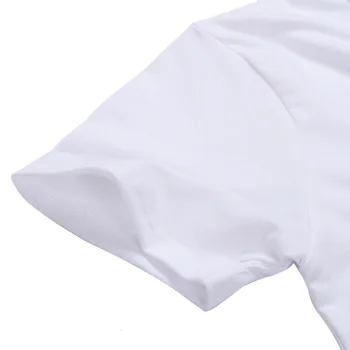 Hvordan Du Gør I Print-Hvid Drenge t-shirts, Korte Ærmer O-hals Casual Top Drenge Og Pige t-shirt KT-2085
