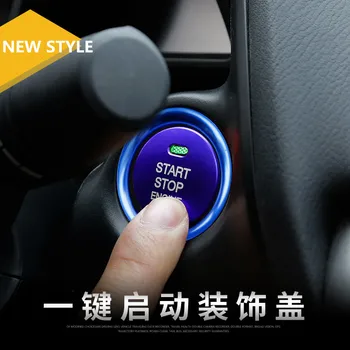 For Mazda3 Mazda 3 axela-2017 START Engine-Knappen inde, sæt Låget på STOP-Tasten Skifte Dekoration Universal Dekorative cirkel