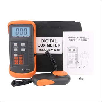 RZ Digital lux-Meter Og 200.000 Lux Digital LCD-Lys Måler Værktøjer LX1330B