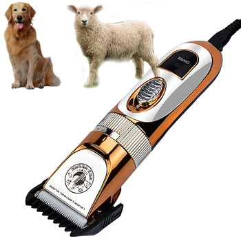 Kraftfuld får hår Trimmer Professionelle Hair Clipper til hund Genopladelige Hår Kuttere Får Haircut Maskine Grooming trimmer