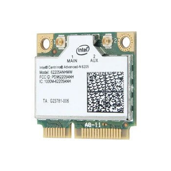 2.4 G/5 ghz Trådløse Adaptere til Intel Centrino Advanced-N 6205 62205an 62205hmw 300Mbps Halvdelen Mini-PCI-E WiFi-Kort 802.11 n Vindue