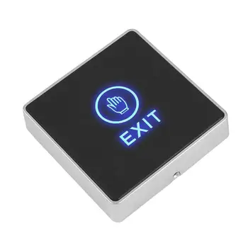 Touch Sensor, Dør låse Exit Slip Knappen med LED Lys NO NC COM Afslutte Access Control Switch Knap