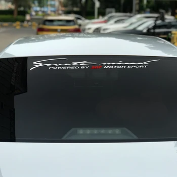 Bil Sport Style Vinyl Stickers Og Klistermærker Til Peugeot 207 Auto Reflekterende PVC Forrude Elopvarmet Forrude Indretning Tilbehør