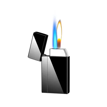 Gas Lighter Magic Flame Butan Torch Turbo Lightere Metal Cigar, Cigaretter, Tilbehør Ryger Lightere Gadgets For Mænd
