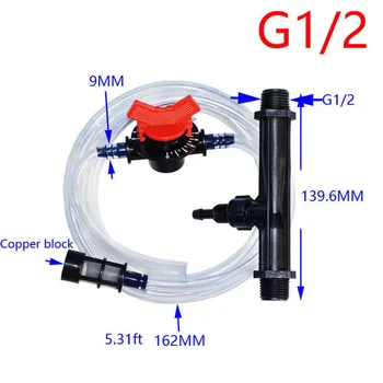 G3/4 Venturi Befrugtning System G1/2 Kunstvanding Venturi Automatisk Gødning Injector Landbrugets Udledning Af 1 sæt