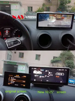 4G+64G touch screen Android 9.0 Bilen multimedia-Afspiller, GPS-Lyd-Navi for AUDI A3 2013-2017-radio, video, stereo head unit gratis kort