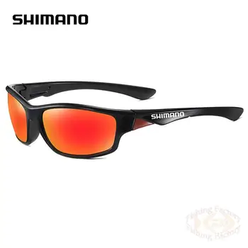 Nye Shimanos Fiskeri Briller Polariserede Solbriller Uv400 Udendørs Ridning Retro Solbriller Med Uv-Beskyttelse Mænd Polariserede Solbriller