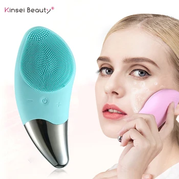Facial Cleanser Spa Massager Mini Electric Ultralyd Skønhed Instrument Skum Hudorme Næse Pore Dyb Vask Ansigt Krat