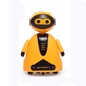 Induktiv Elektrisk Robot med LED Lys Auto-Induktion Bil Følger Black Line Nyhed Spore Køretøj Legetøj for Børn