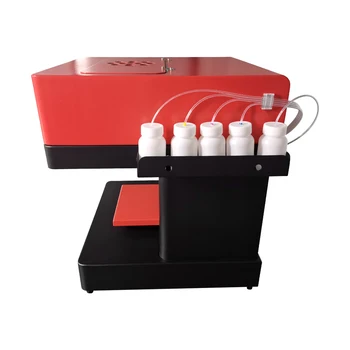 Automatisk 4 Kopper Kaffe Printeren Selfie Foto Printer med CISS System Spiselige Blæk Maskinen til Cappuccino Kiks, Kage