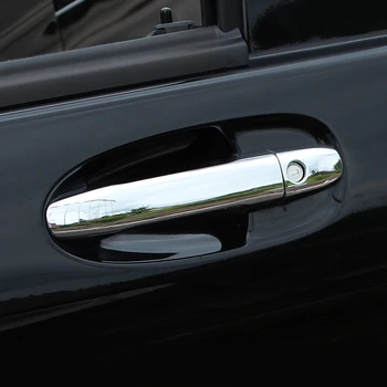 ABS-Krom dørhåndtag Protector Dække Trimmer Til Mercedes Benz Vito Metris Valente V-Klasse-2018 W447 Bil Tilbehør