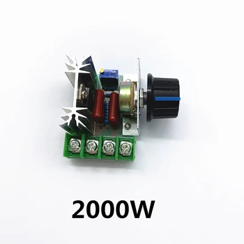 Dæmpning Motor 220V AC 2000W 4000W SCR Spænding Regulator Lysdæmpere Hastighed Controller-Elektronisk Termostat Voltage Regulator Module