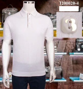 MILLIARDÆR T-shirt i bomuld til mænd 2020 nye sommer mode afslappet tynde åndbart udskrivning rund hals kortærmet T-shirt