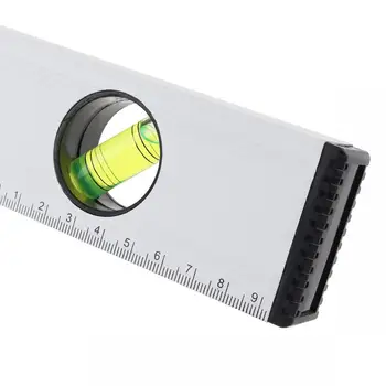 500mm/Præcision Magnetisk Aluminium Niveau Lineal med Blister Design og Mm-Skala for Bygningens udformning Måling