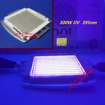 Nye 300W SMD LED High Power ultraviolet UV-Purpl 395-400NM 45mil 33-36V 7A