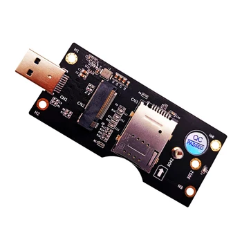 M. 2 til USB 3.0 Adapter NGFF M. 2 Tasten B til USB 3.0 Adapter Omformer Kort Ekspansion Kort med SIM-8pin Bil Slot for 3G/4G/5G