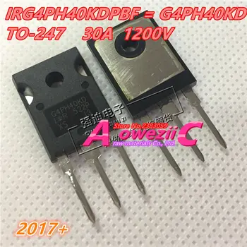 Aoweziic 2017+ nye importerede oprindelige IRG4PC40WPBF IRG4PC40W G4PC40W IRG4PH40KDPBF IRG4PH40KD G4PH40KD TIL-247 transistor
